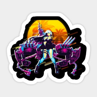 Massachusetts Azur Lane Sticker